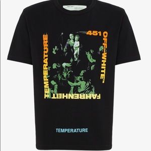 Off-white FAHRENHEIT 451 Tee
